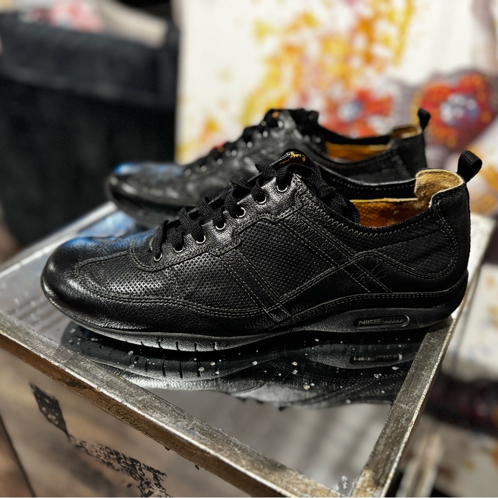 Cole Haan Black Leather Loafers